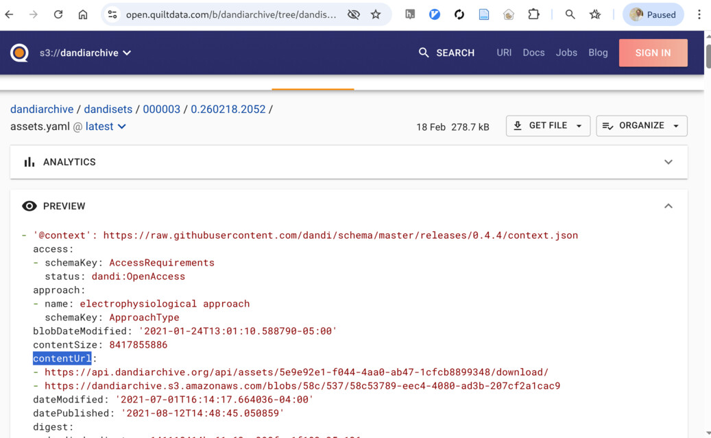 contentUrl entries in assets.yaml